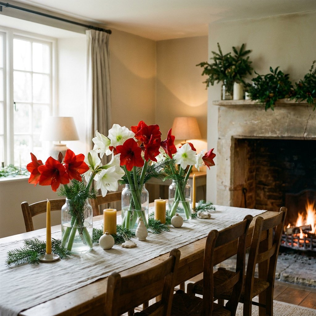 Christmas amaryllis