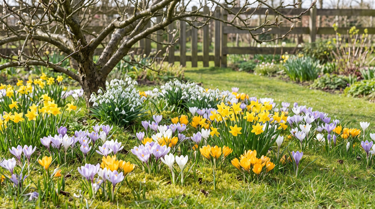 Verwildernde Blumenzwiebeln