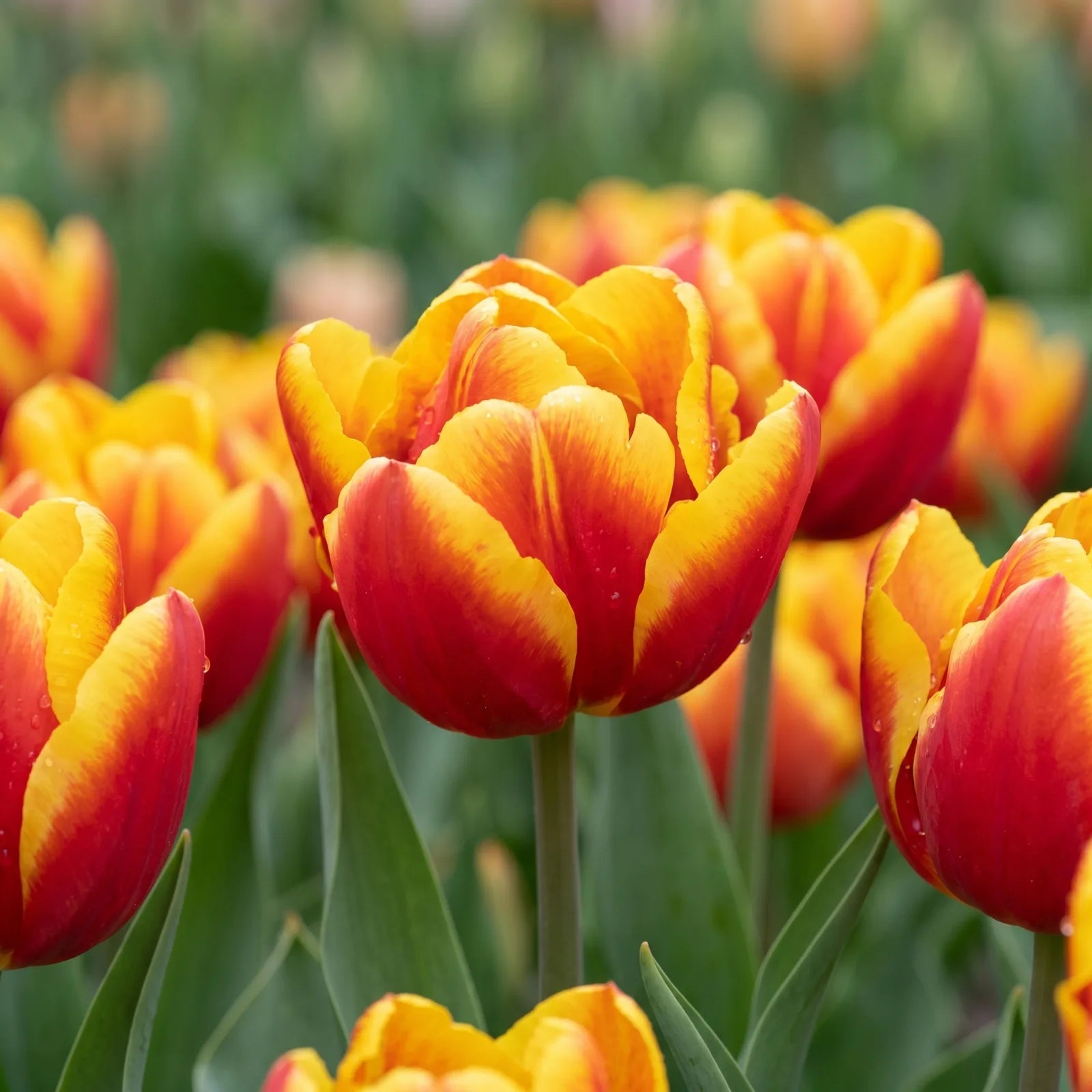 Tulipa Cilesta close-up