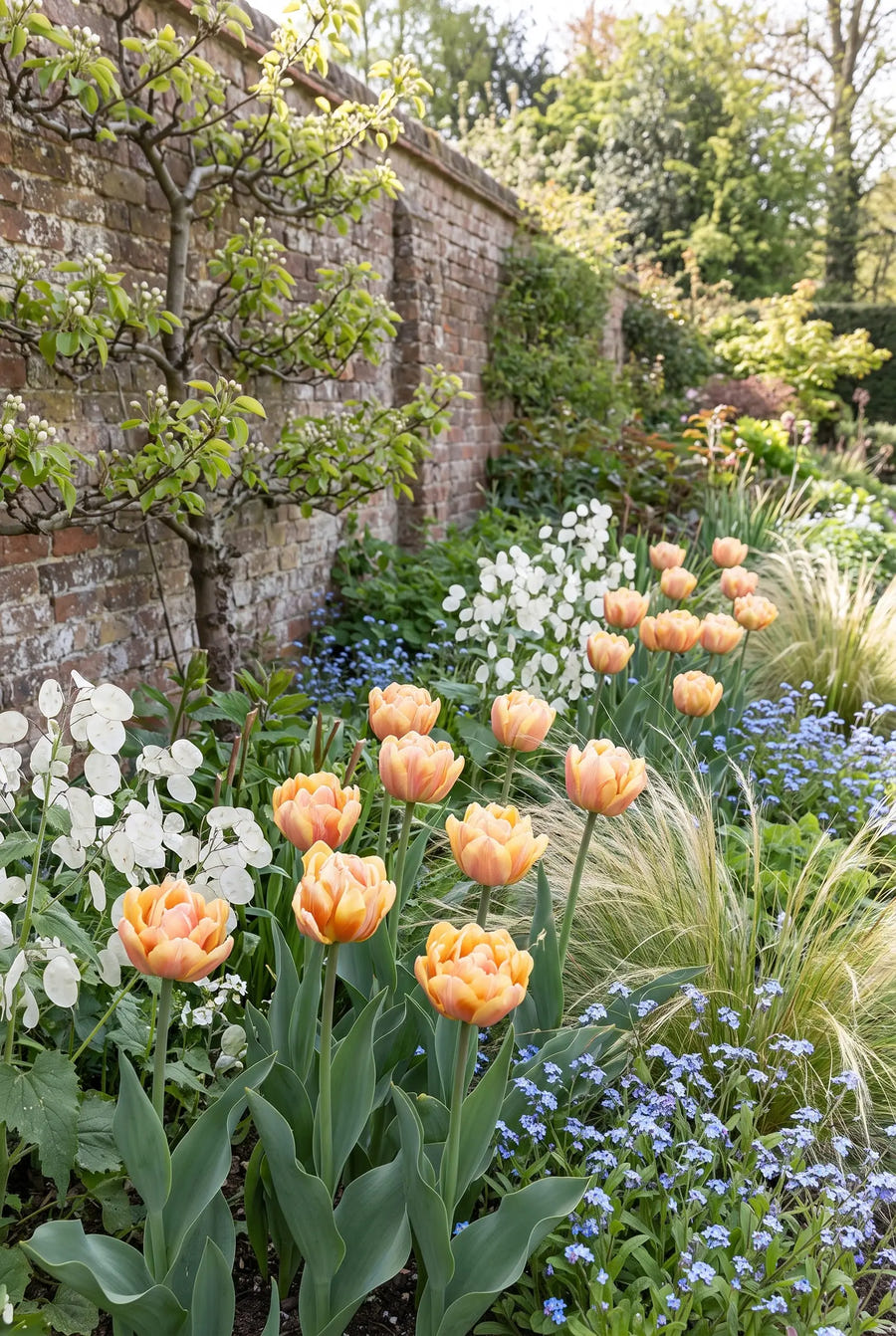 Tulipa Foxy Foxtrot — groep in de tuinborder