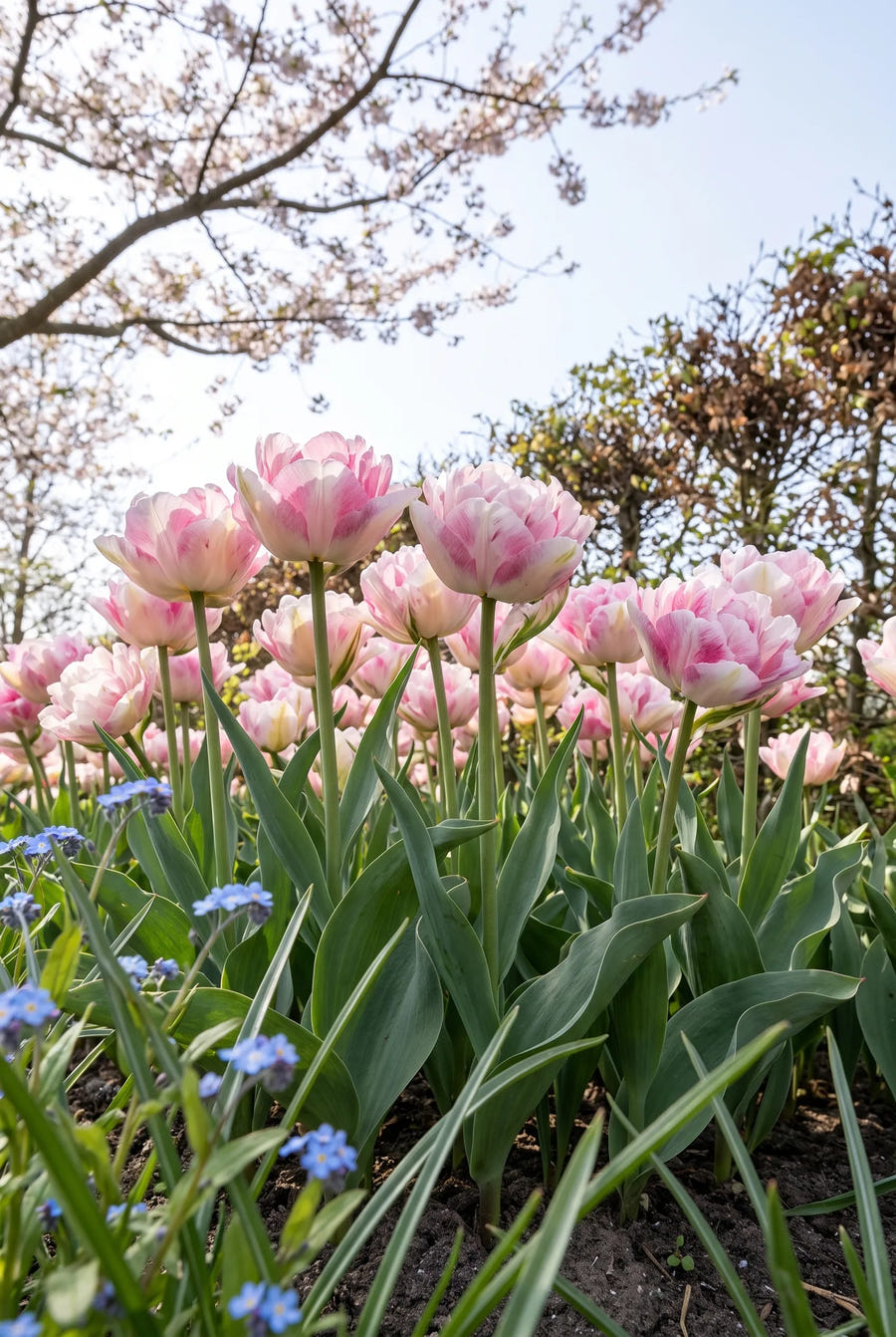 Tulipa Double Shake — in de tuin