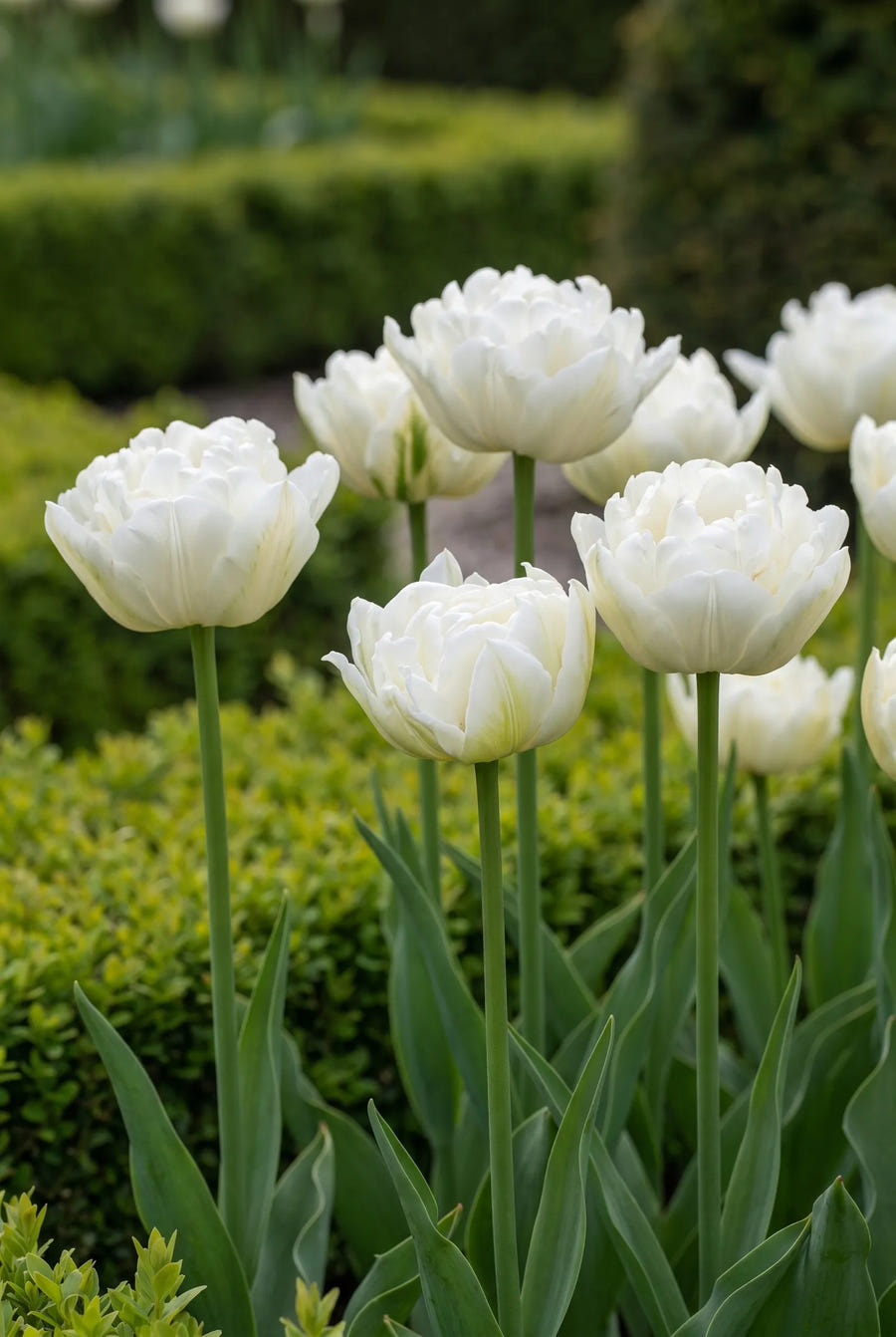 Tulipa Mount Tacoma — in de tuin