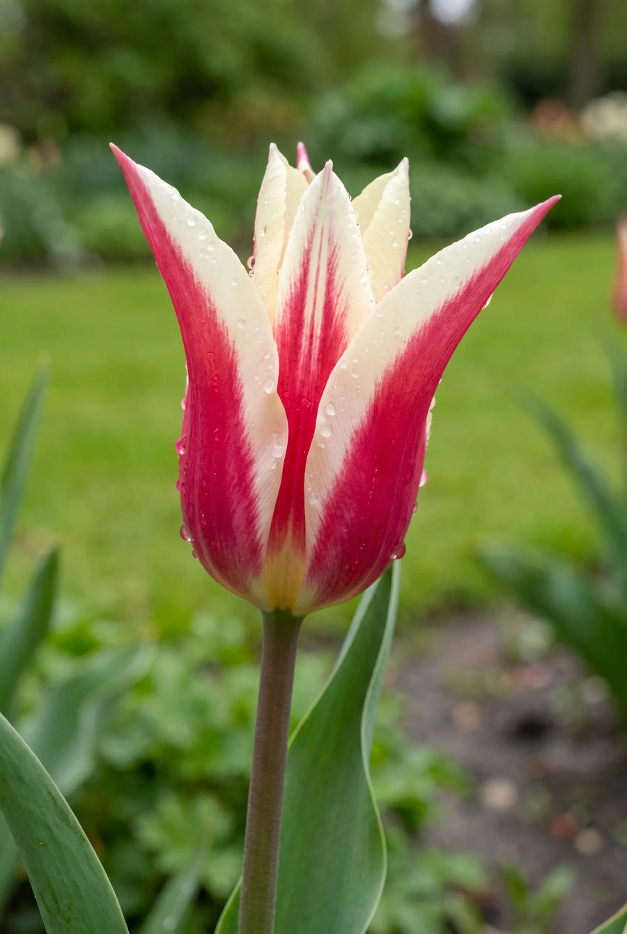 Tulipa Mary Ann — close-up van de bloem
