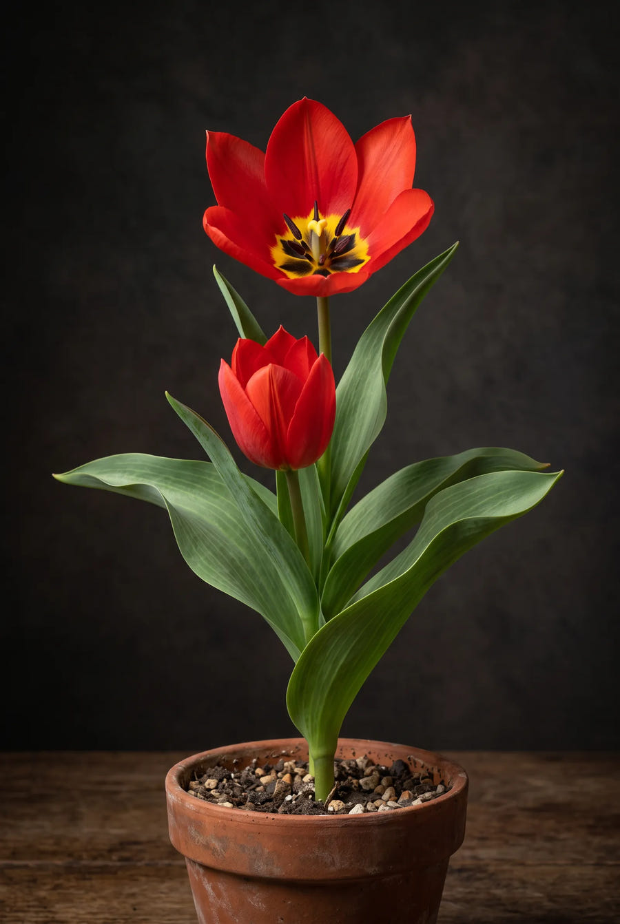 Tulipa Zwanenburg Tubergiana — sfeerbeeld
