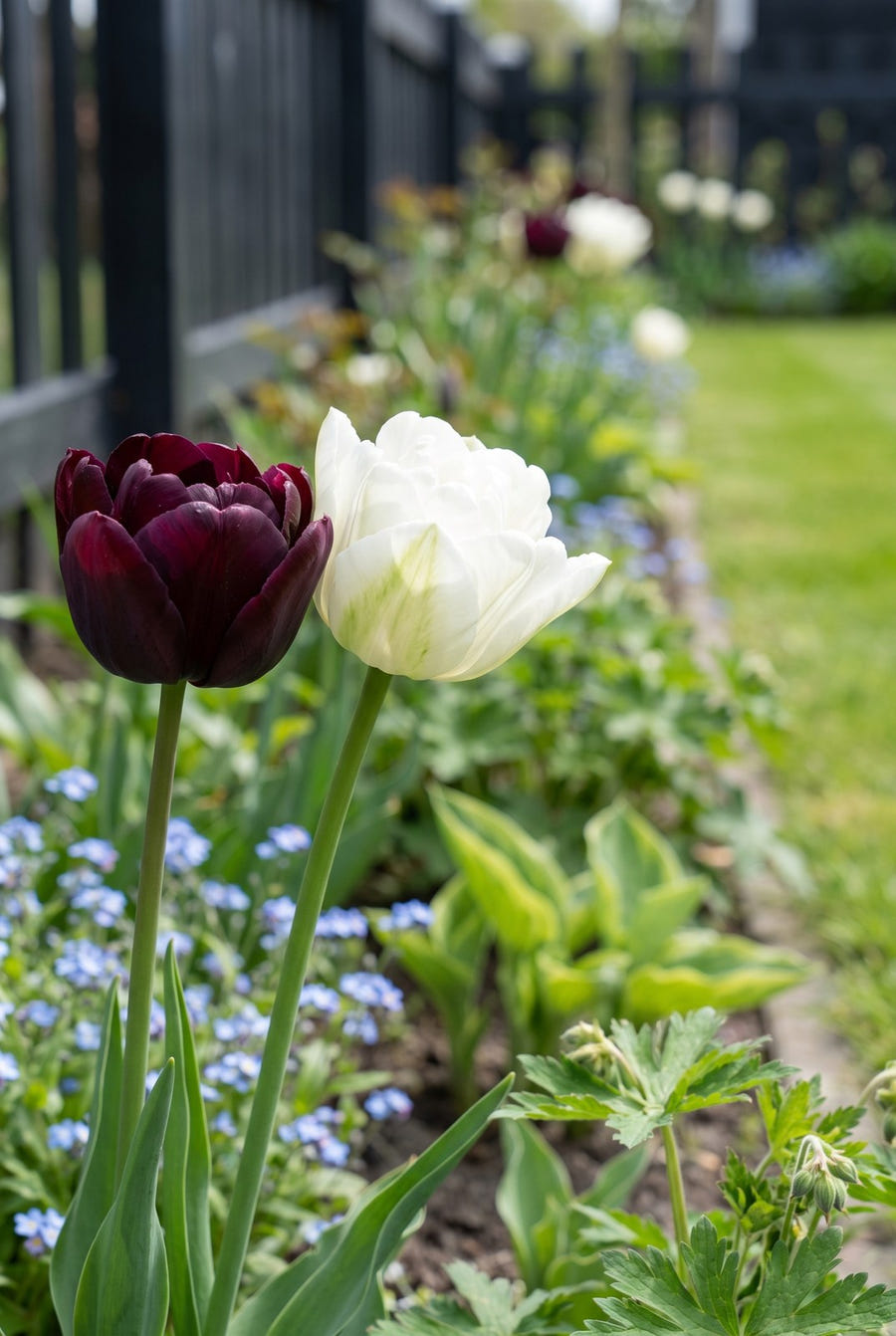 Tulpe Charming, Nahaufnahme der Blüte