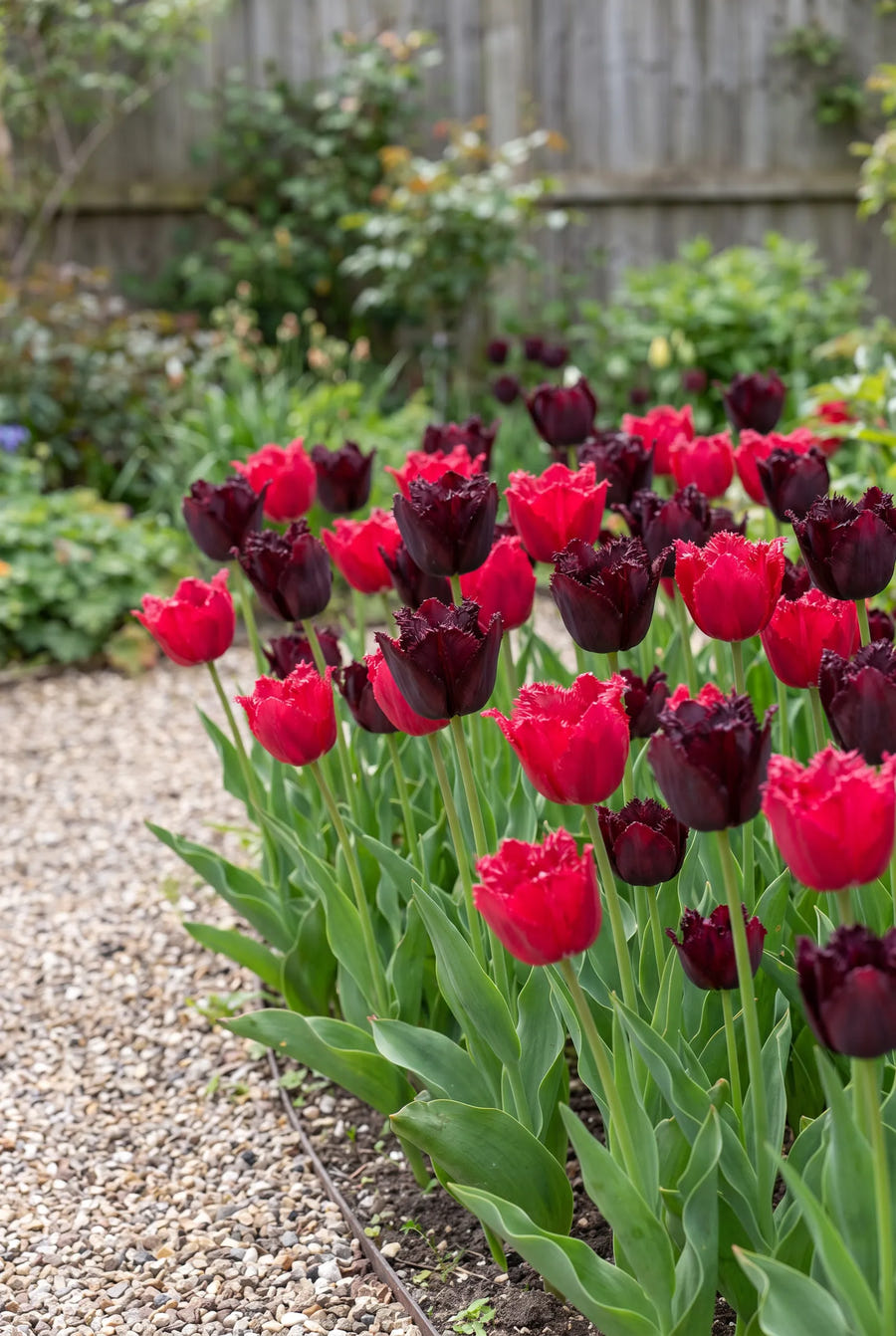Tulipa Moneymaker — in de tuin