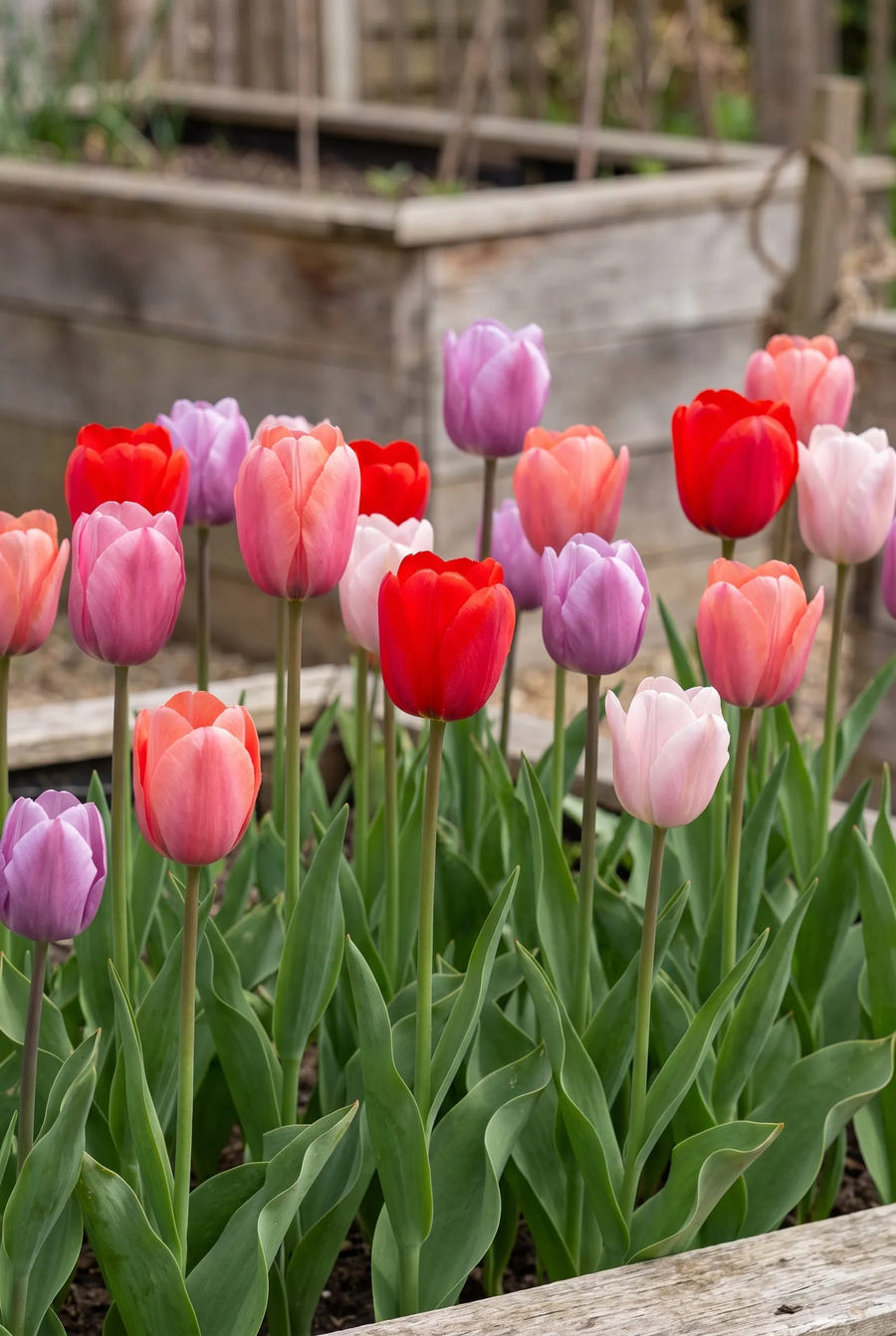 Tulipa Pride Garden — in de tuin