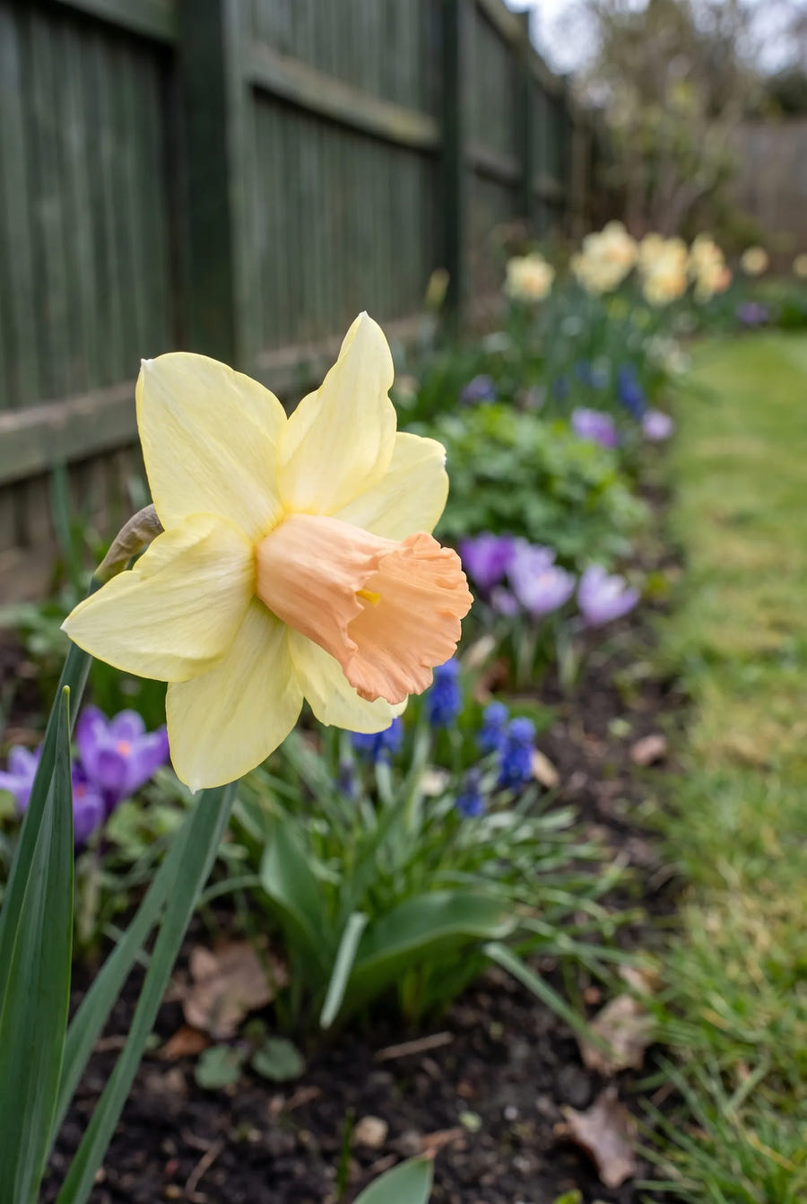 Narcissus Carice — close-up van de bloem
