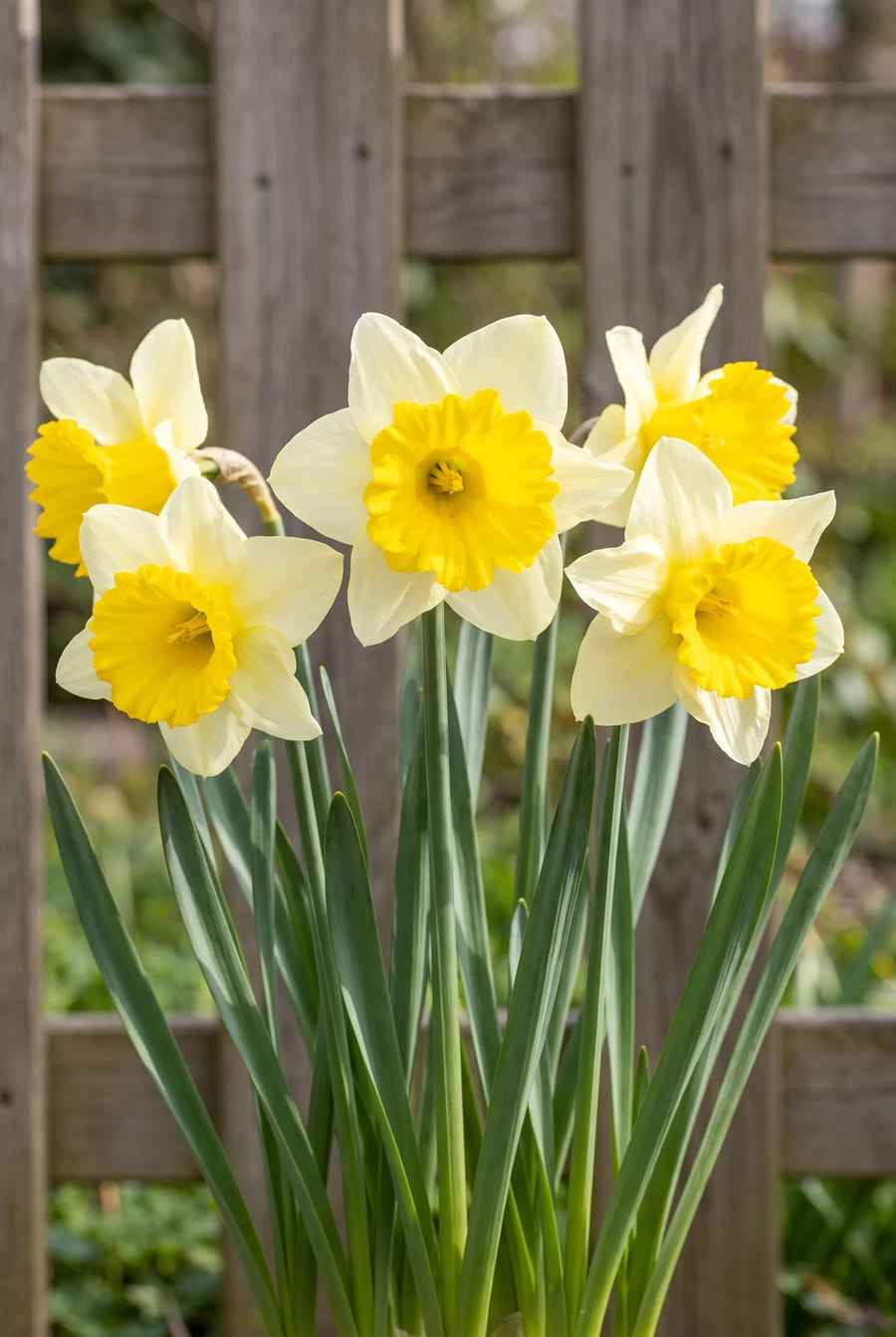 Narcissus Goblet — in de border