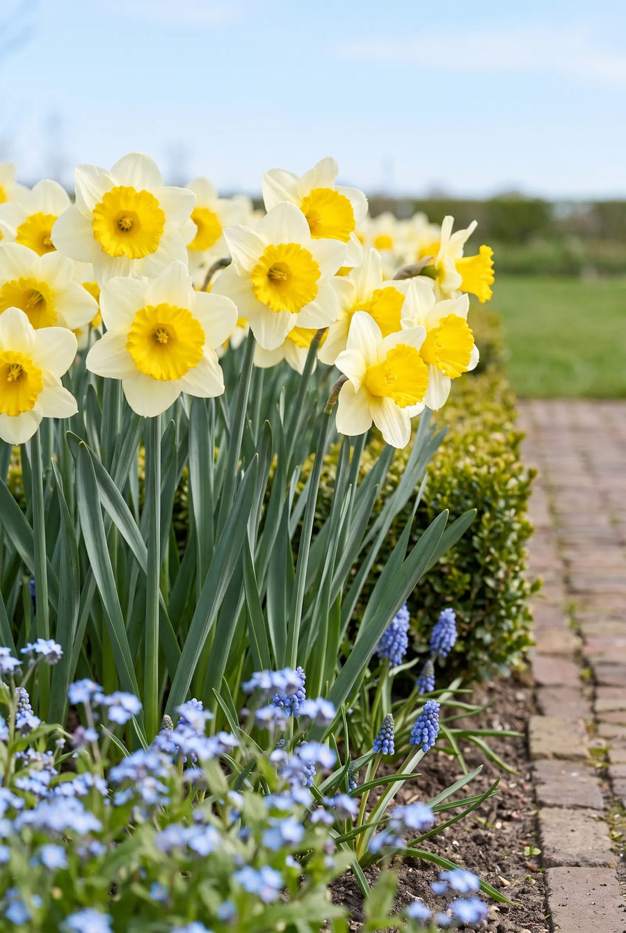 Narcissus Mainstreet — in de tuin