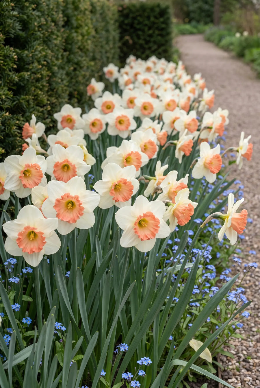 Narcissus Precocious — in de border