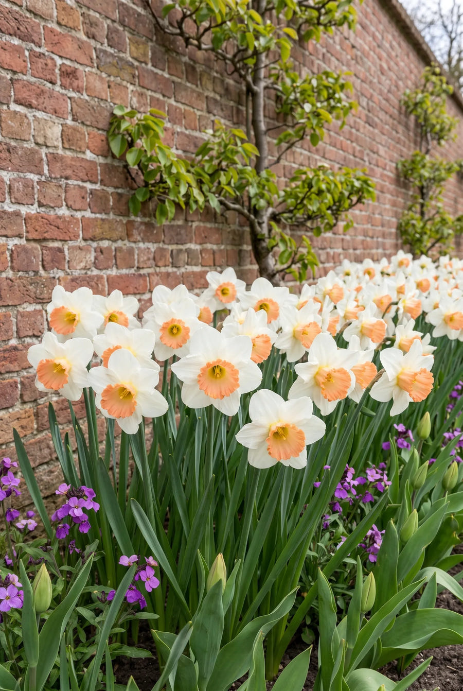 Narcissus Salome — in de border