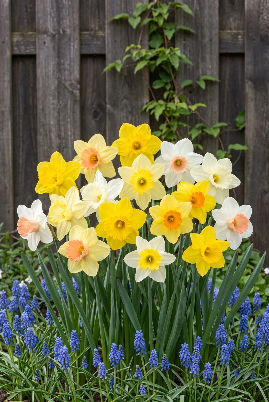 Narcissus All Types Mixed — in de border