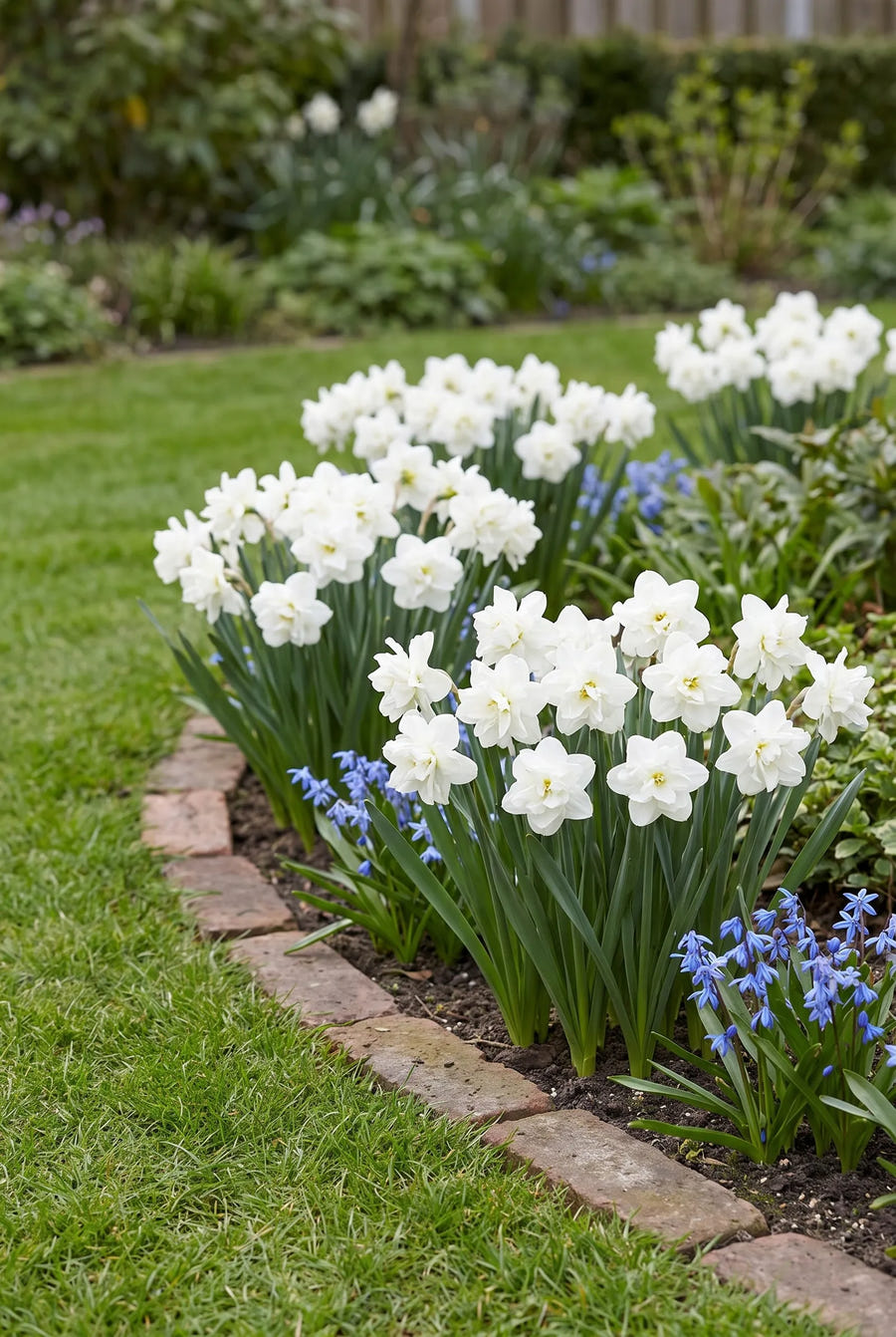 Narcissus Albo Plenus — in de tuin