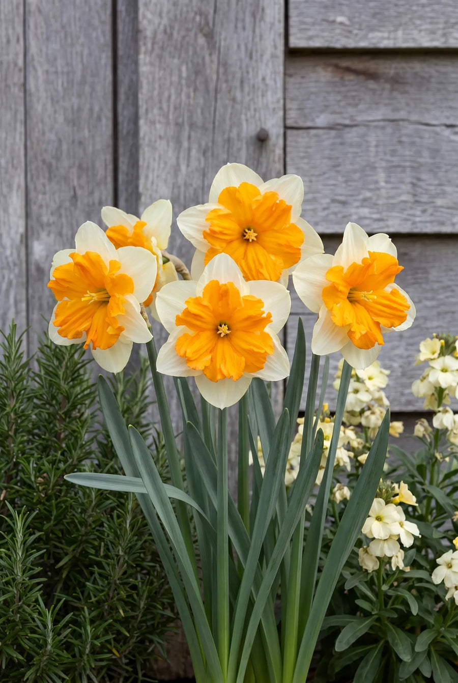 Narcissus Orangery — in de border