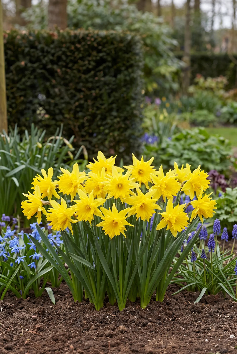Narcissus Rip van Winkle — in de border