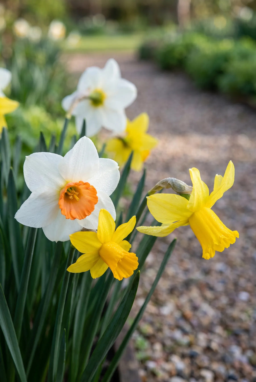 Narcissus Botanical Mixed — close-up van de bloem
