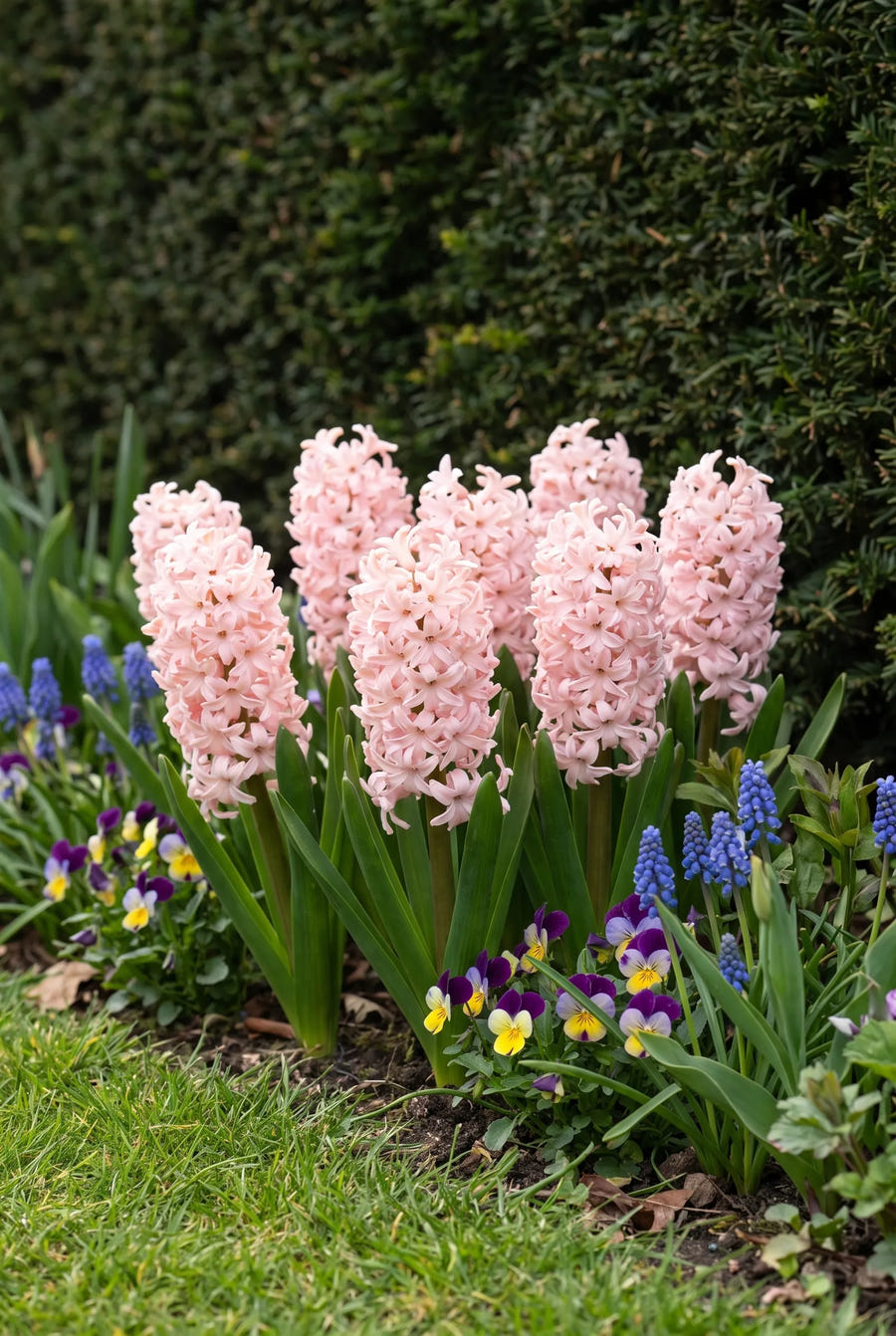 Hyacinthus Anna Marie — in de border