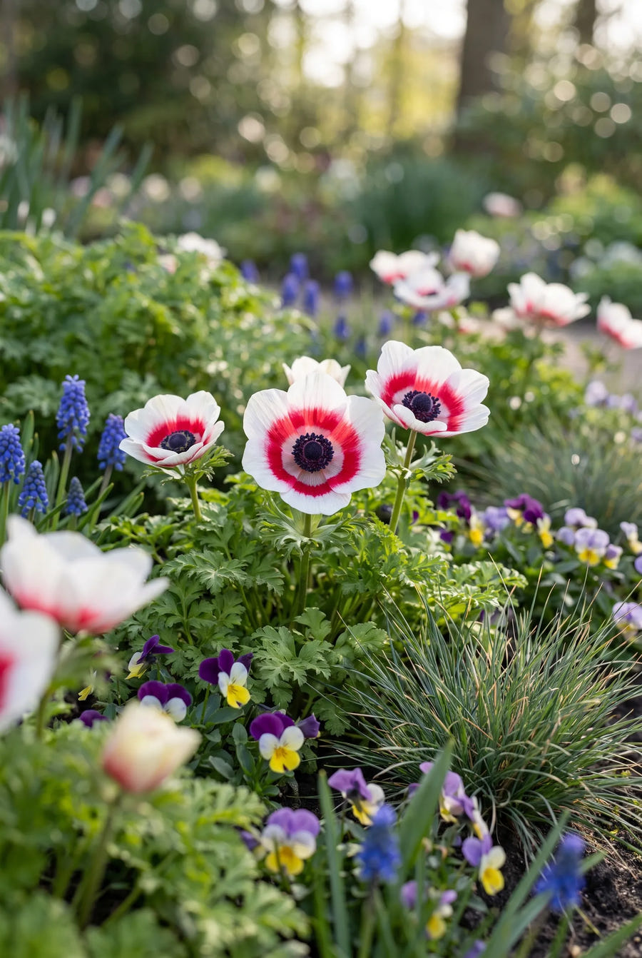 Anemone Bicolor — in de tuin