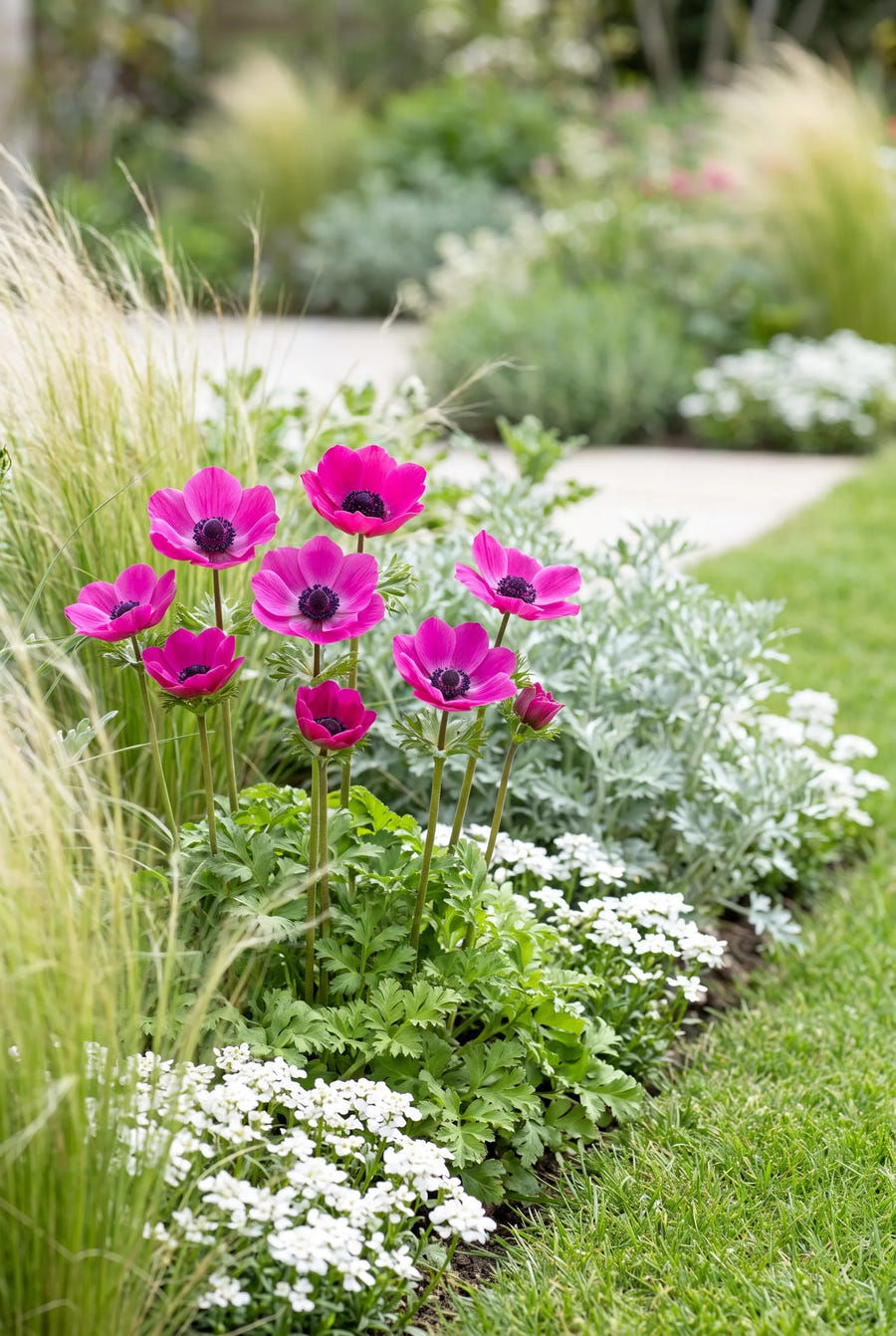 Anemone Sylphide — in de border