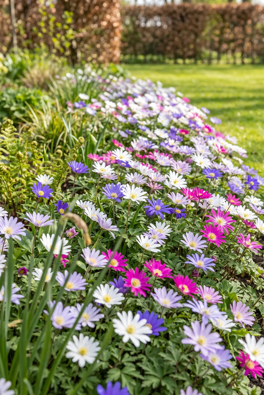 Anemone Mixed — in de border
