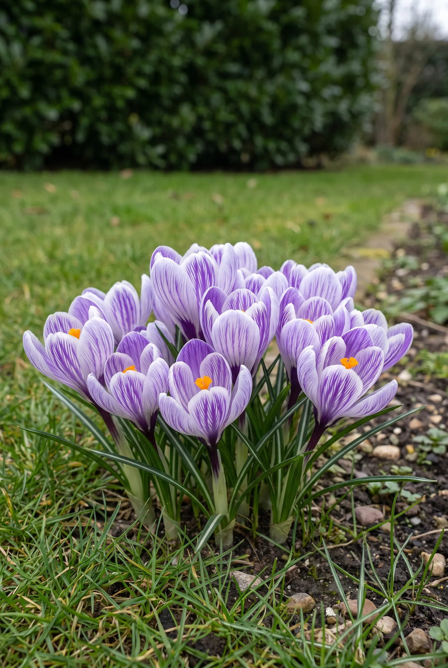 Crocus Pickwick — in de border