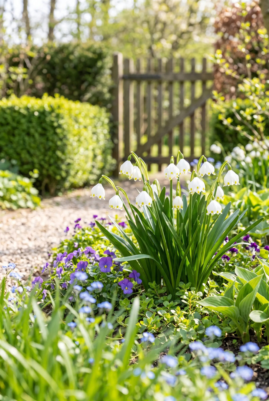 Leucojum Vernum — in de border