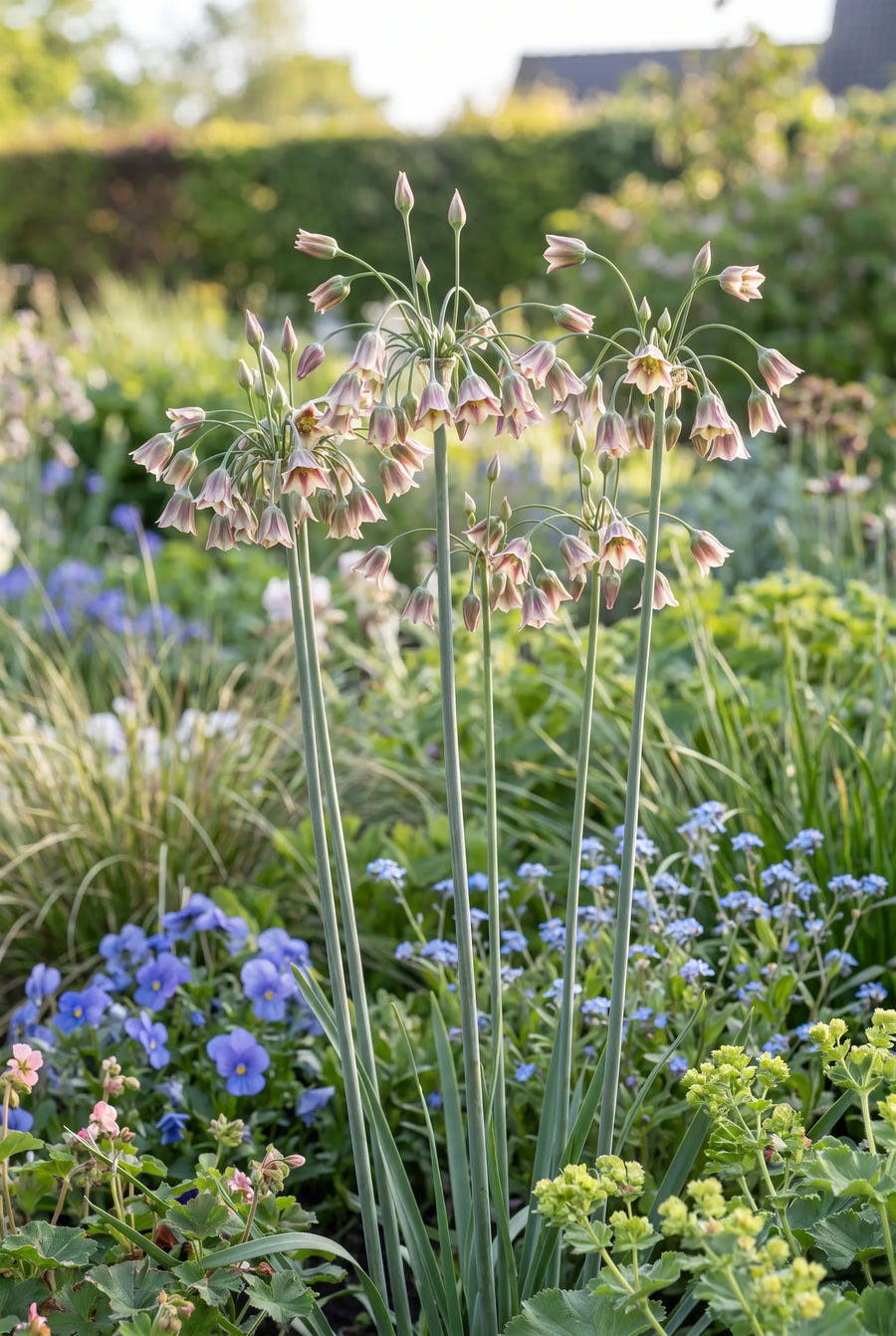 Nectaroscordum Siculum ssp. Bulgaricum — in de border