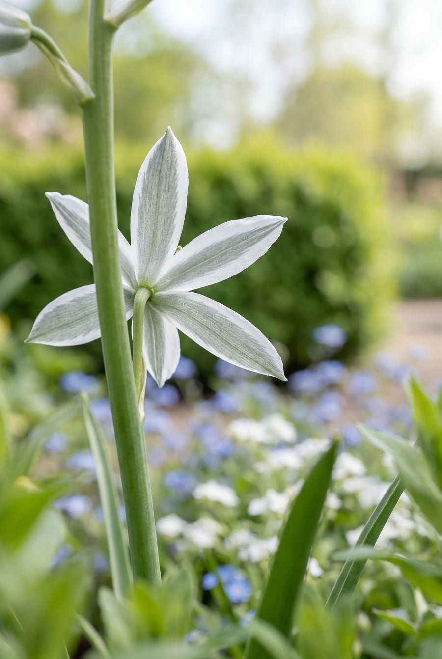 Ornithogalum Nutans — close-up van de bloem