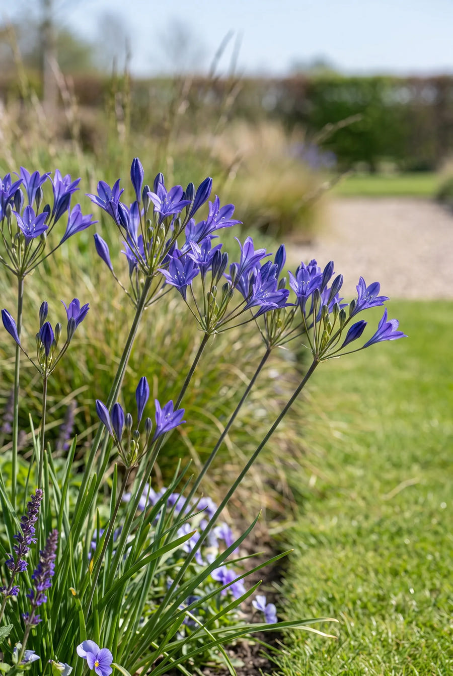 Triteleia Queen Fabiola — in de border