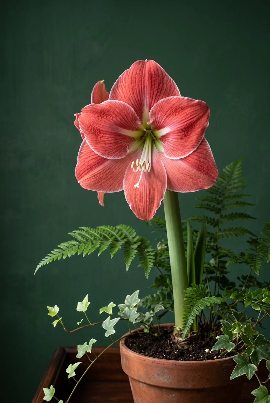 Hippeastrum Magical Touch — sfeervol portret