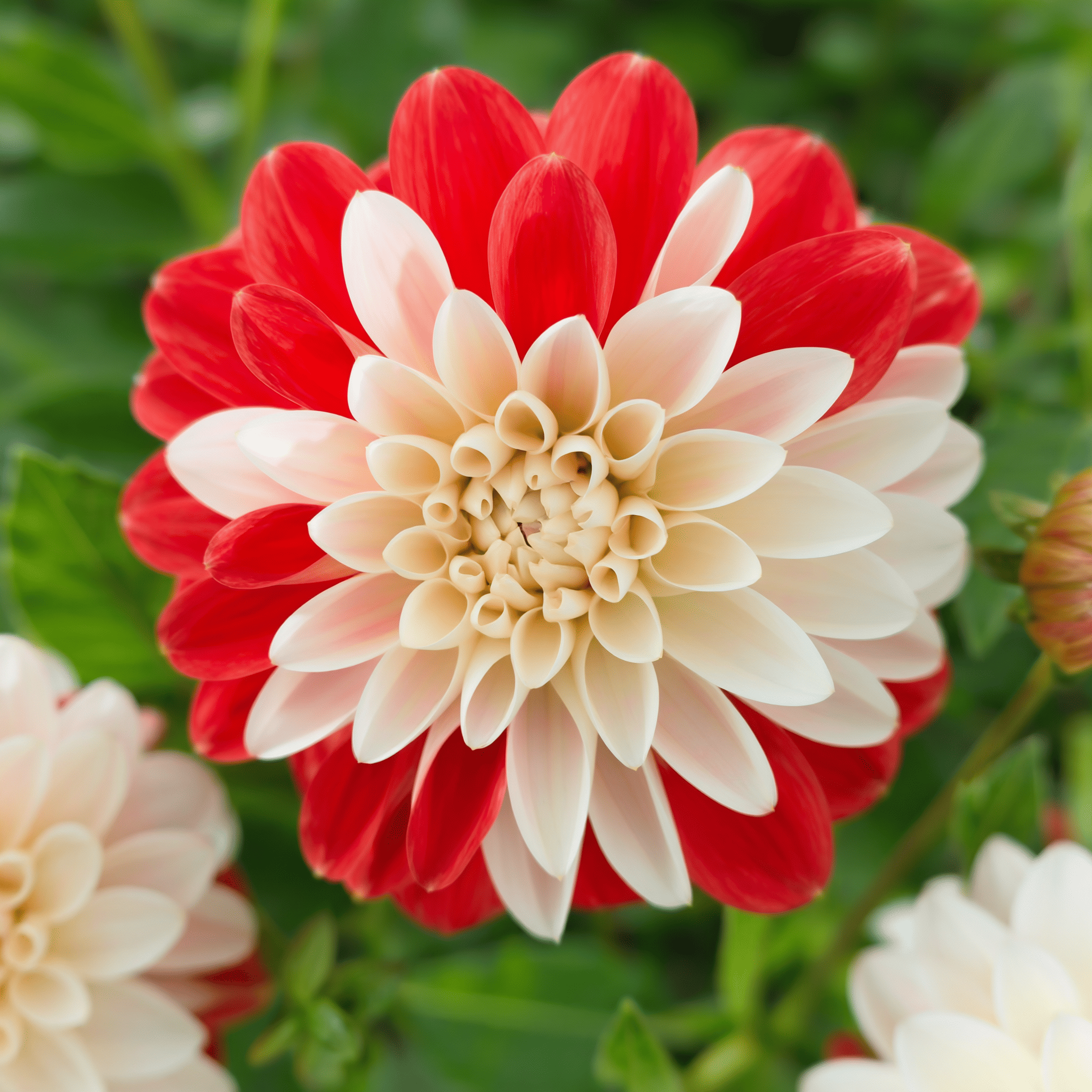 Dahlie 'Tangerine Sorbet'