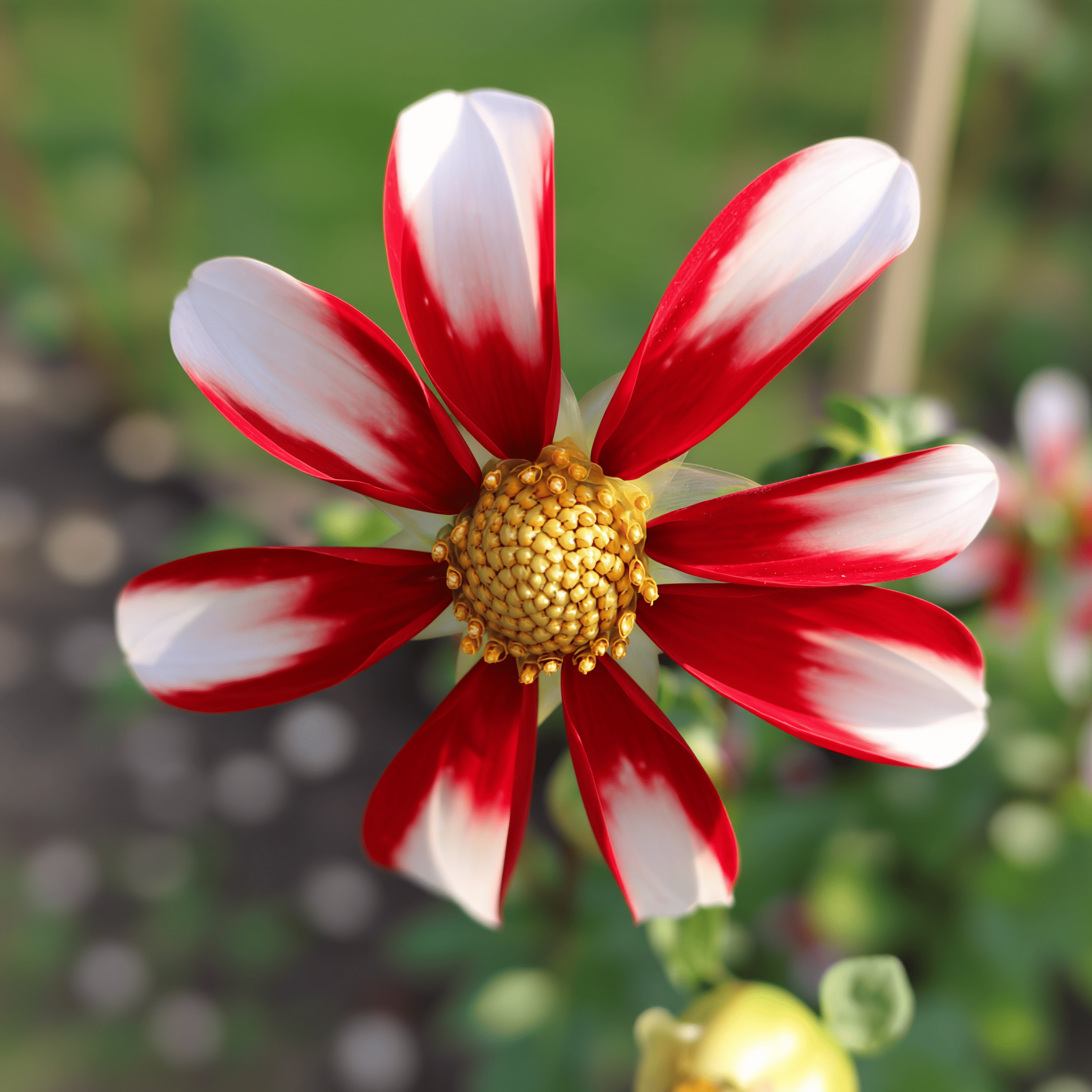 Dahlie Honka Red Windmill