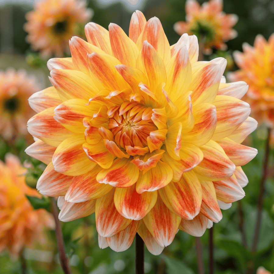 Dahlie Peaches and Cream
