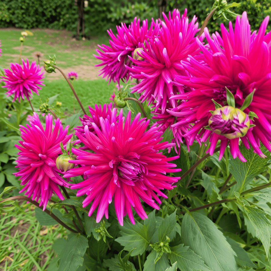 Dahlie 'Purple Gem'