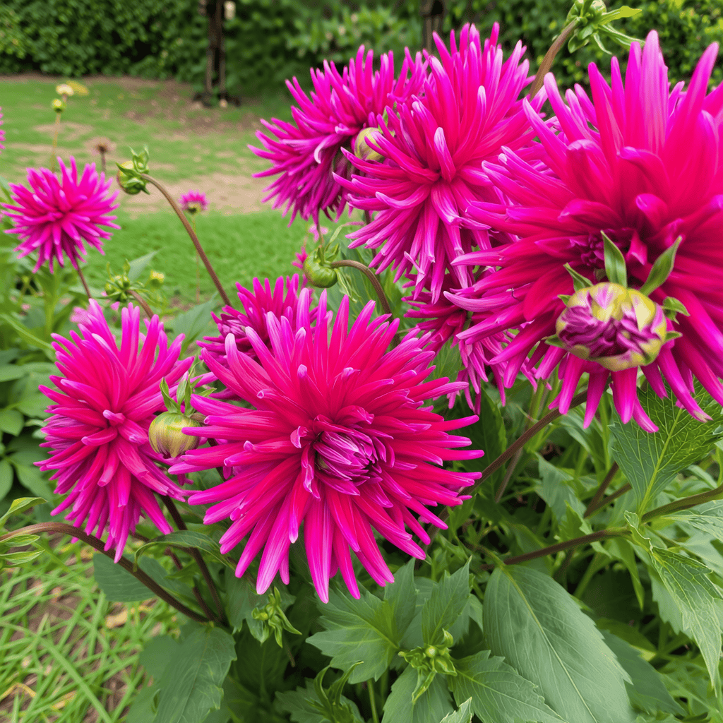 Dahlie 'Purple Gem'