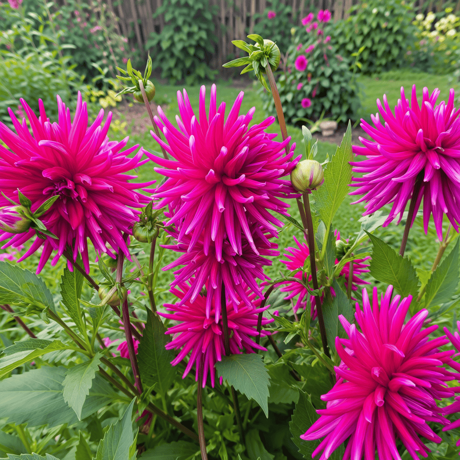 Dahlie 'Purple Gem'