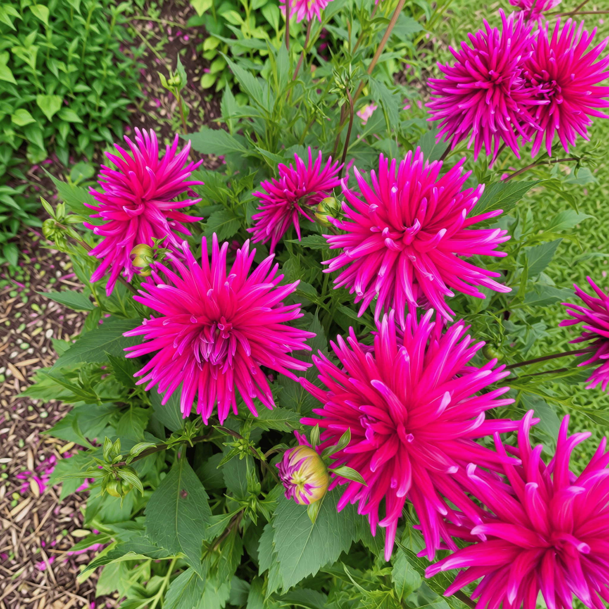 Dahlie 'Purple Gem'