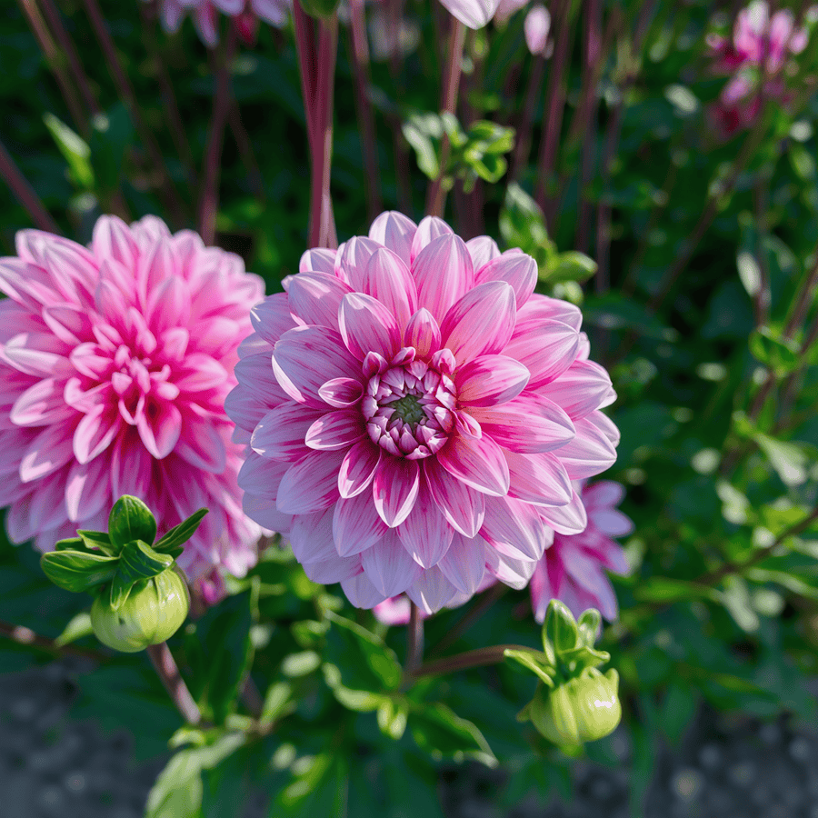 Dahlie 'Strawberry Cream'