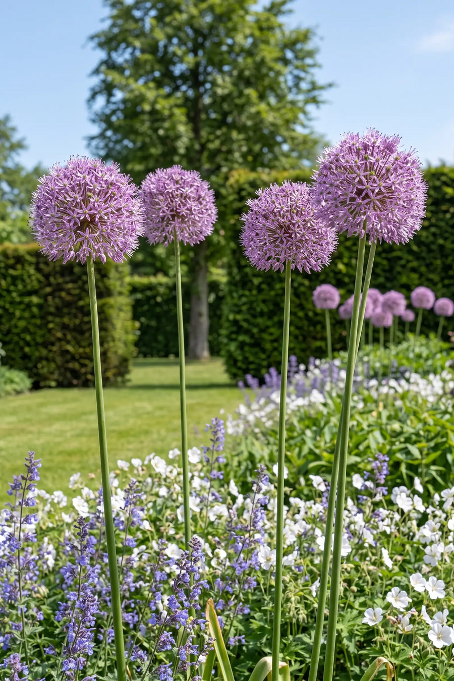 Allium Gladiator — in de border, extra beeld