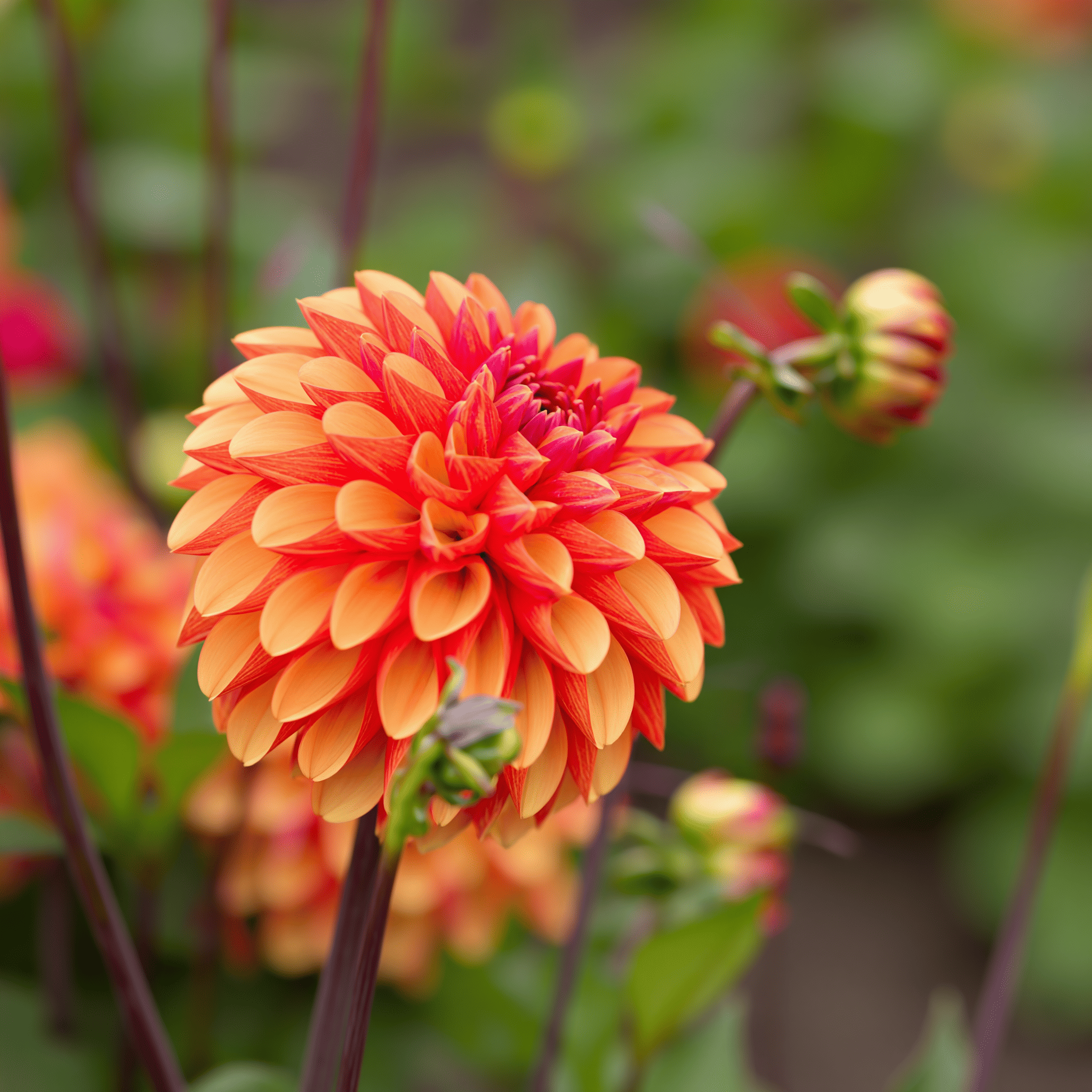 Dahlie American Sunset