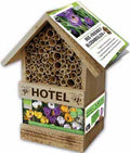 Bee Hotel with Crocus Bulbs (Crocus Botanical Mixed) - BLOM