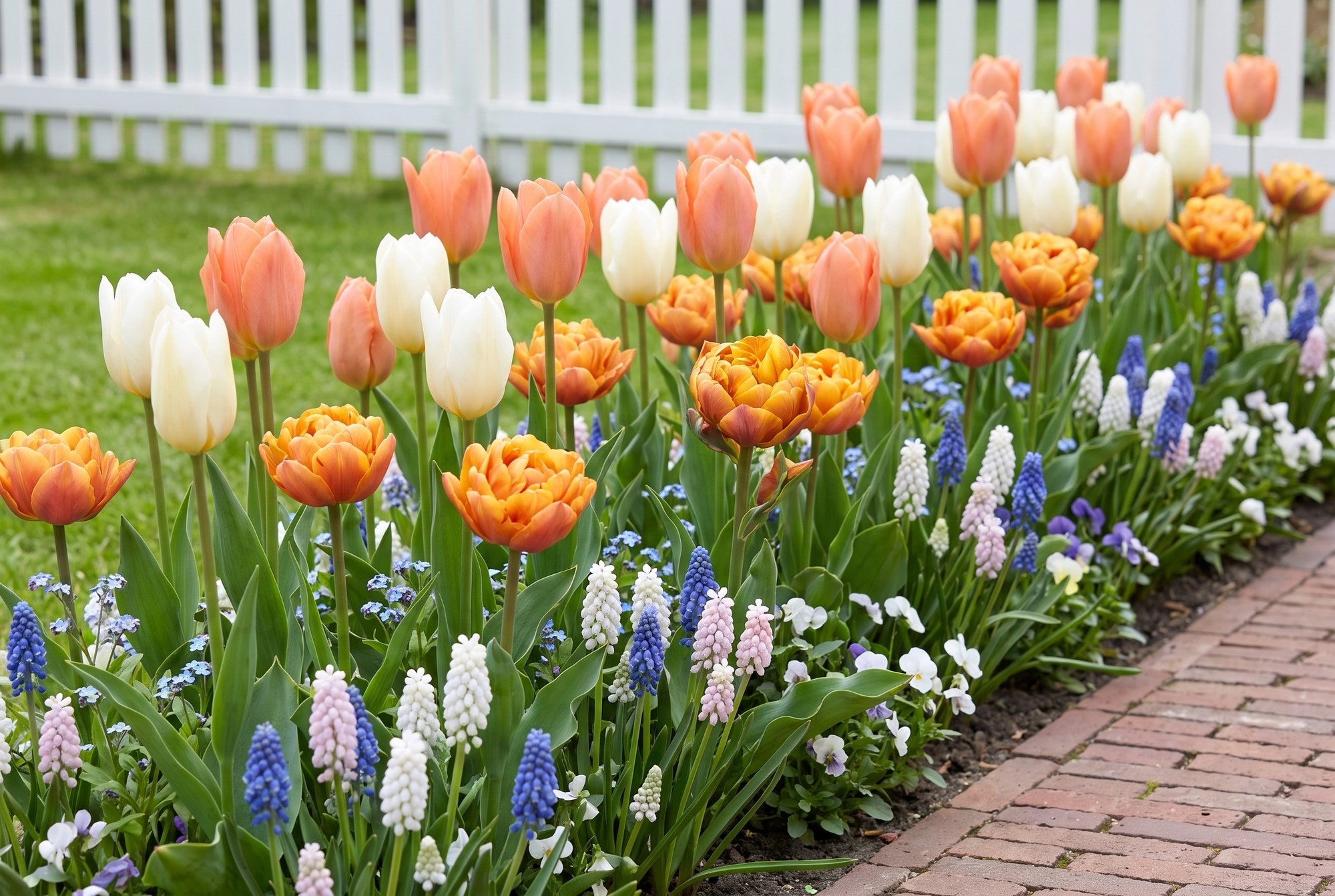 Farbenfroher Garten — Fröhliches Frühjahr