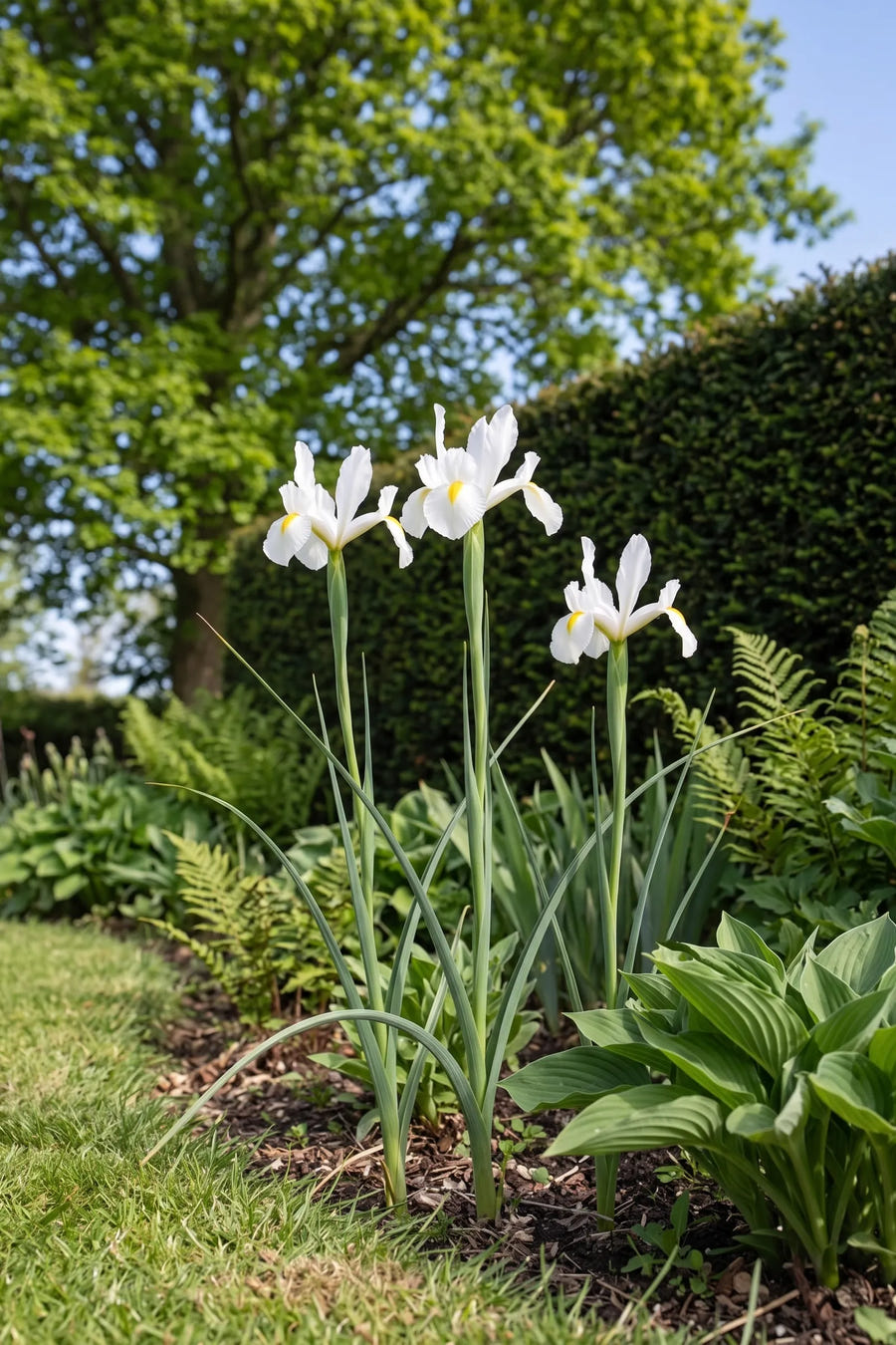 Iris White Magic — in de border