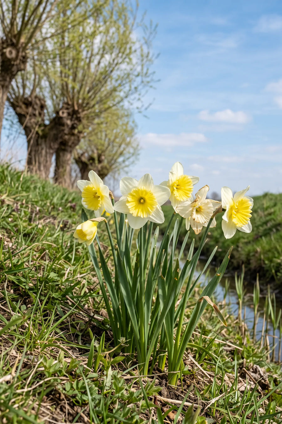 Narcissus Printal — in de border